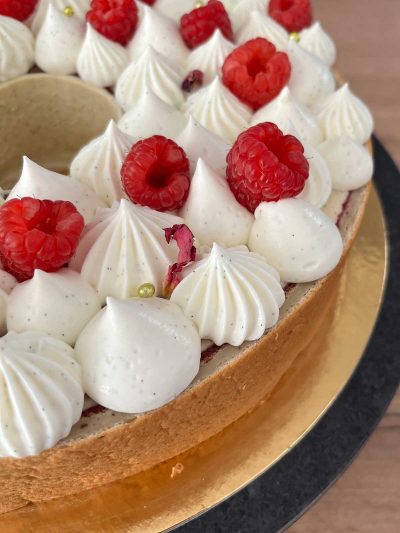 Roll cake Framboise Vanille