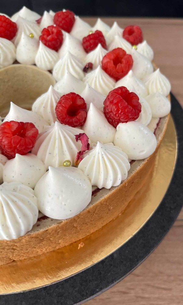 Roll cake Framboise Vanille – Image 2