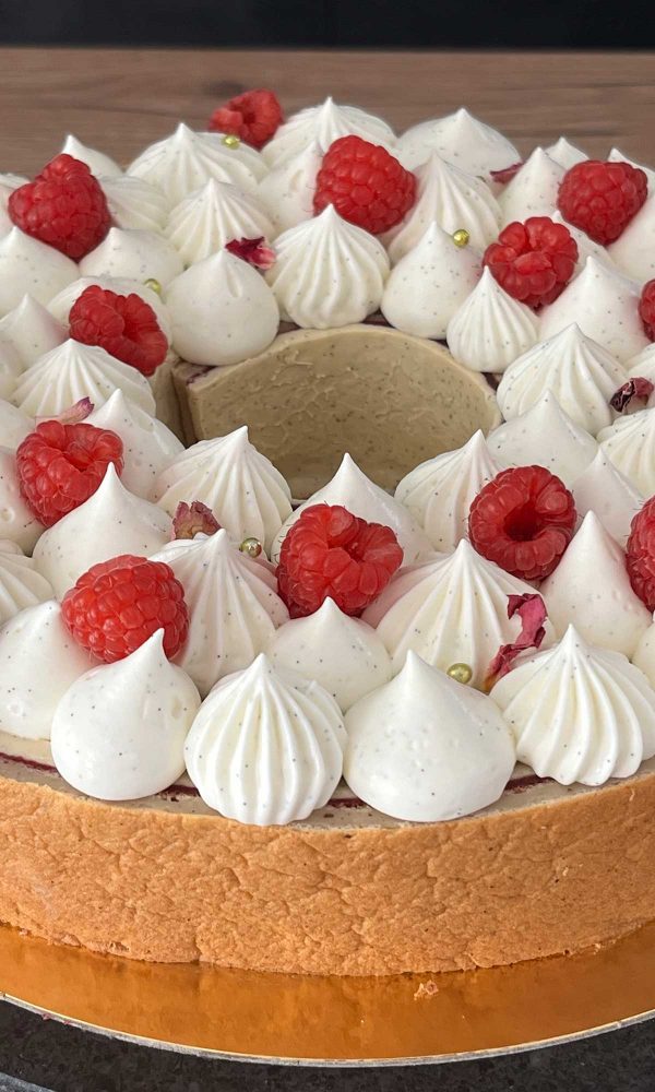 Roll cake Framboise Vanille – Image 3