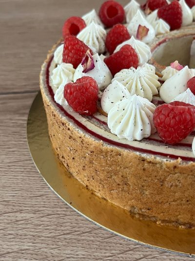 Roll cake Framboise Vanille
