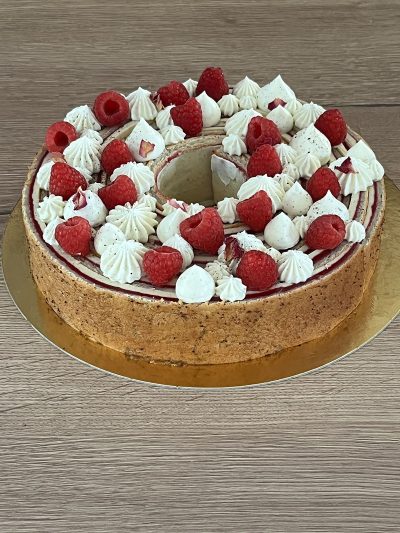 Roll cake Framboise Vanille