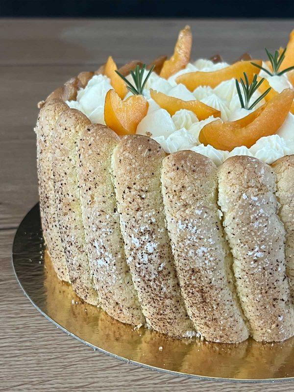 Charlotte abricot, vanille & romarin – Image 4