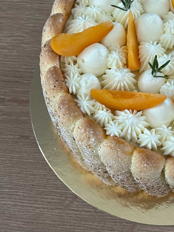 Charlotte abricot, vanille & romarin – Image 3