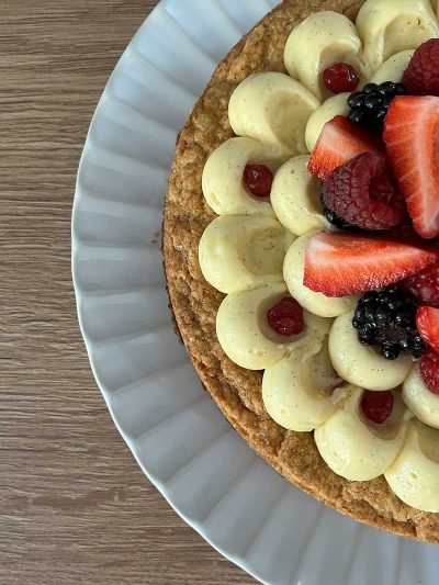 Tarte aux fruits rouges
