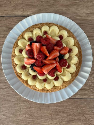 Tarte aux fruits rouges