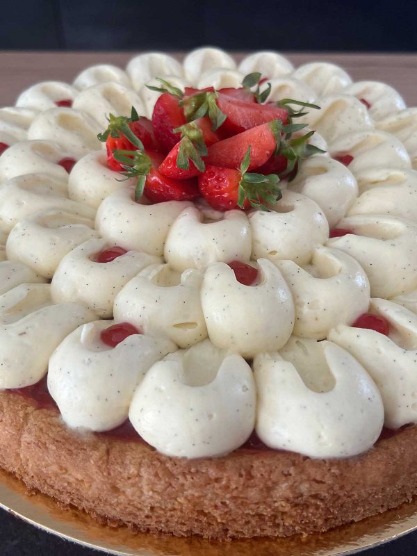 Tarte "sablé breton" fruits rouges