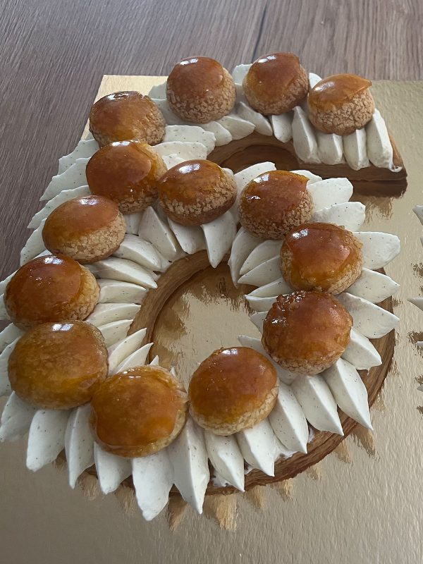 Number Cake version Saint Honoré – Image 2